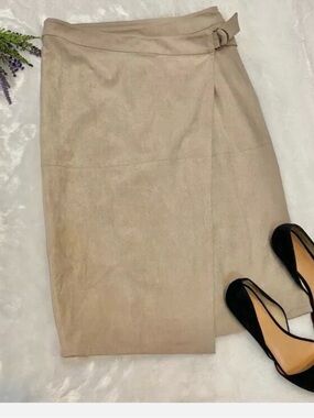 Faux suede piece from the Chico's Black Label collection